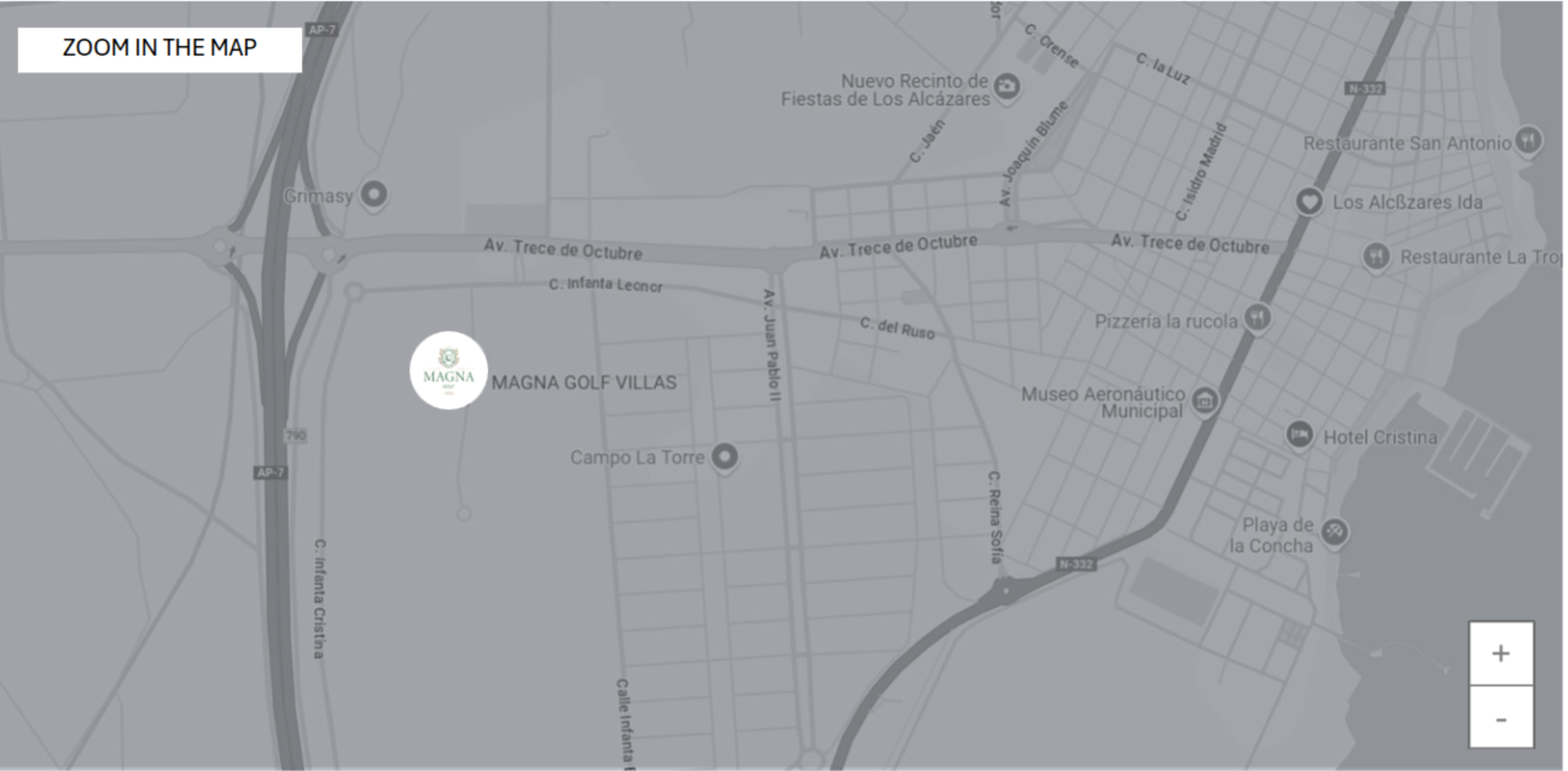 Magna Golf Map